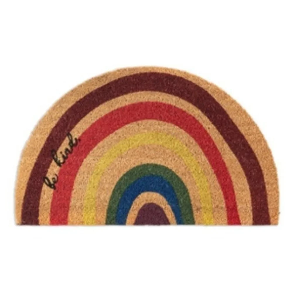 Be Kind Rainbow Doormat